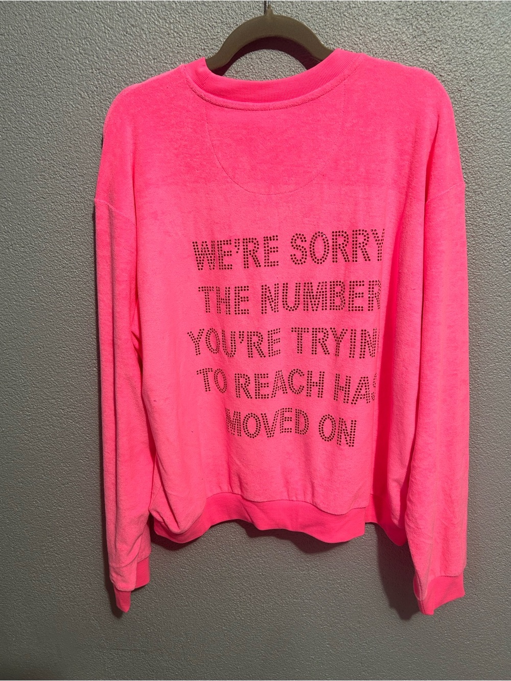NWT $140.00 1-800 Boys Lie Kara oversized sweatshirt small/xs - Picture 6 of 10